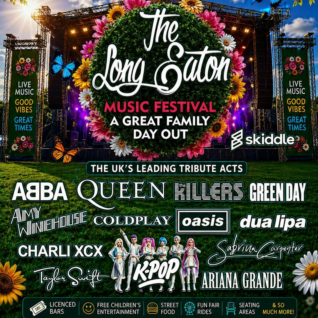 Artwork for Long Eaton Music Festival on 8 August 2026