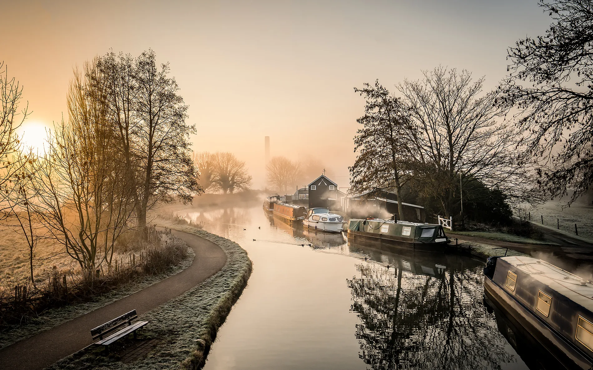 Trent Lock waterside views